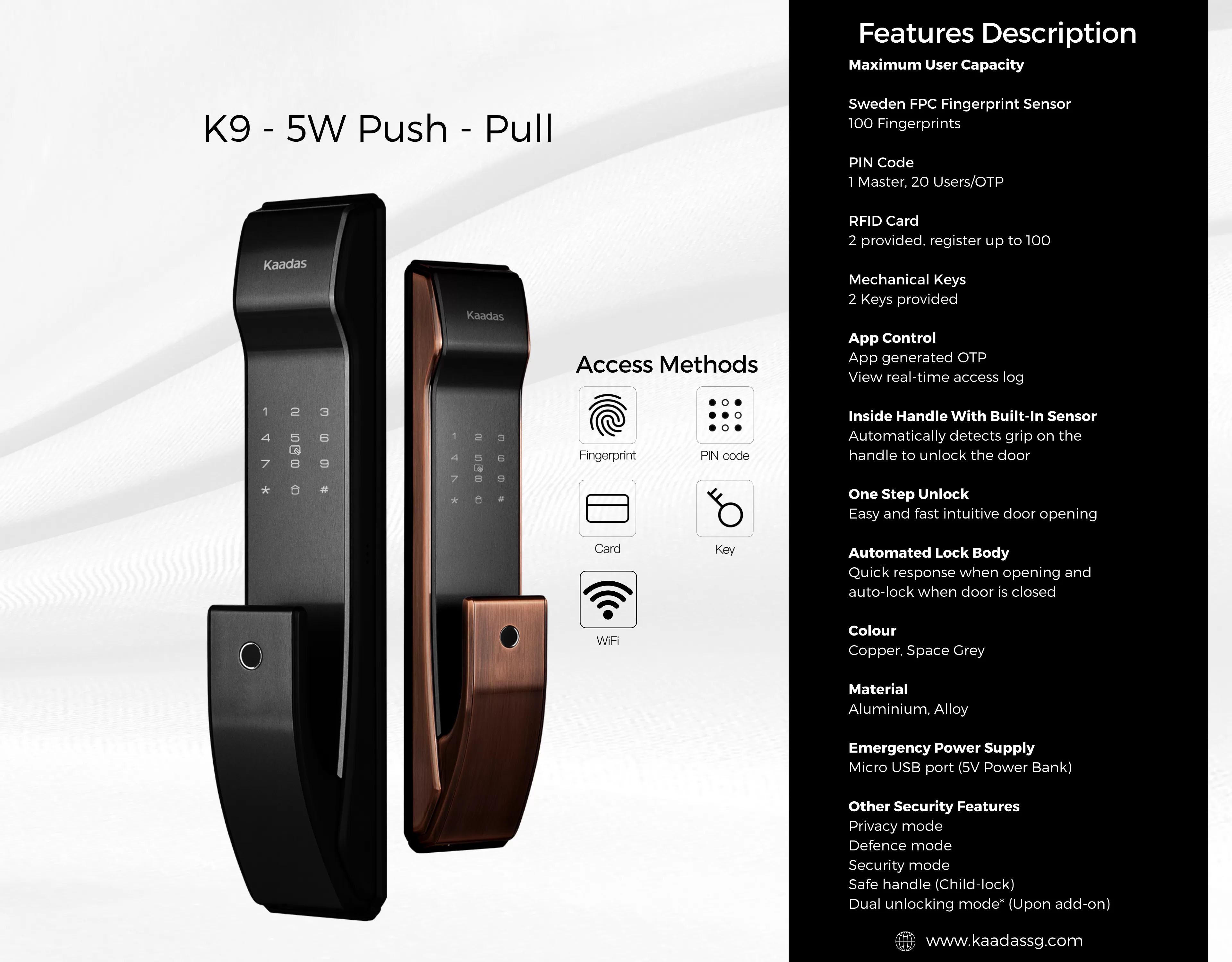 K9 - 5W_Versatile access