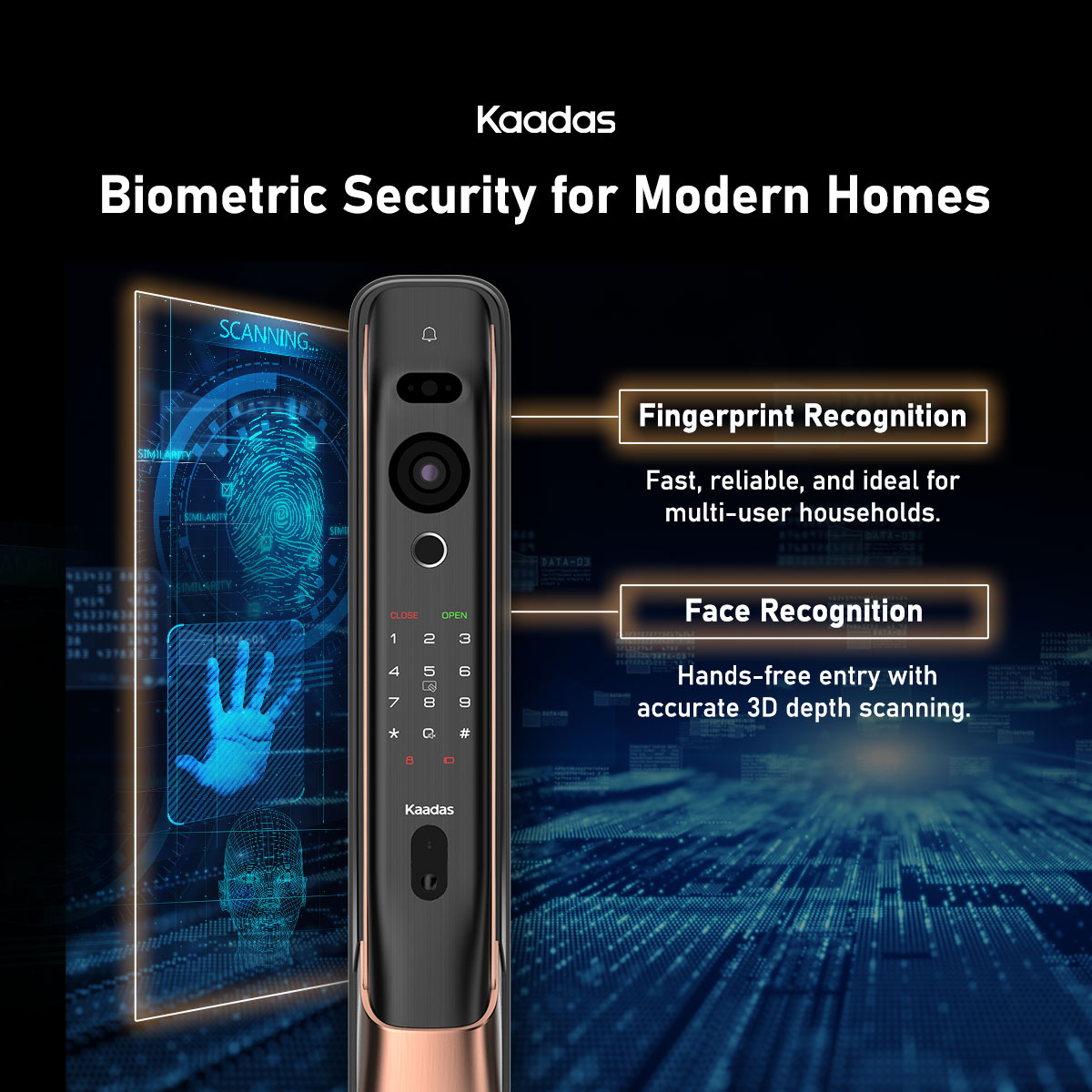 Kaadas Biometric Security for Modern Homes | Kaadas