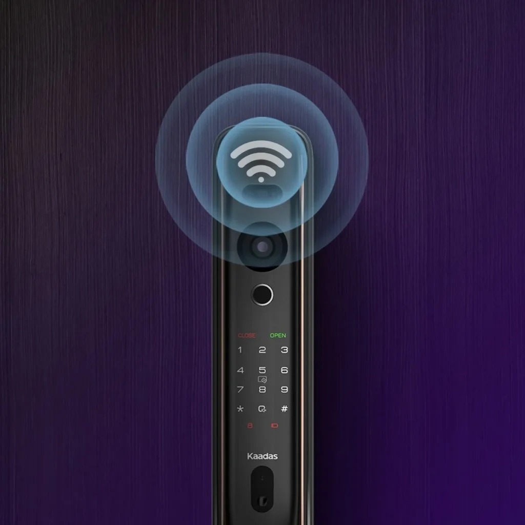 K20 Pro Max connected with the Kaadas Smart app